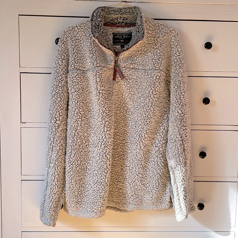 True Grit Dylan Fleece in Frosty Tipped Pile - Small